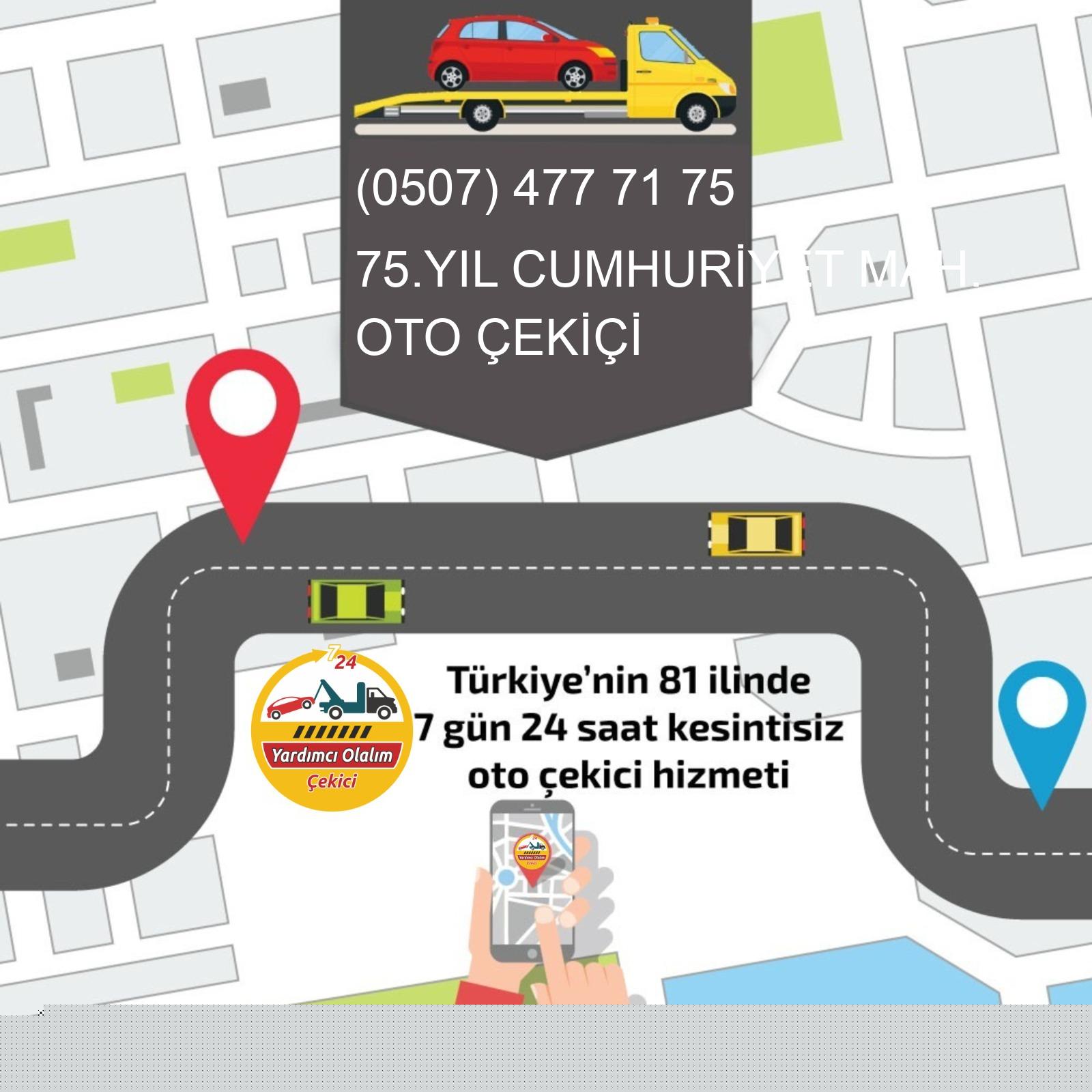 75.yıl Cumhuriyet  Oto Çekici