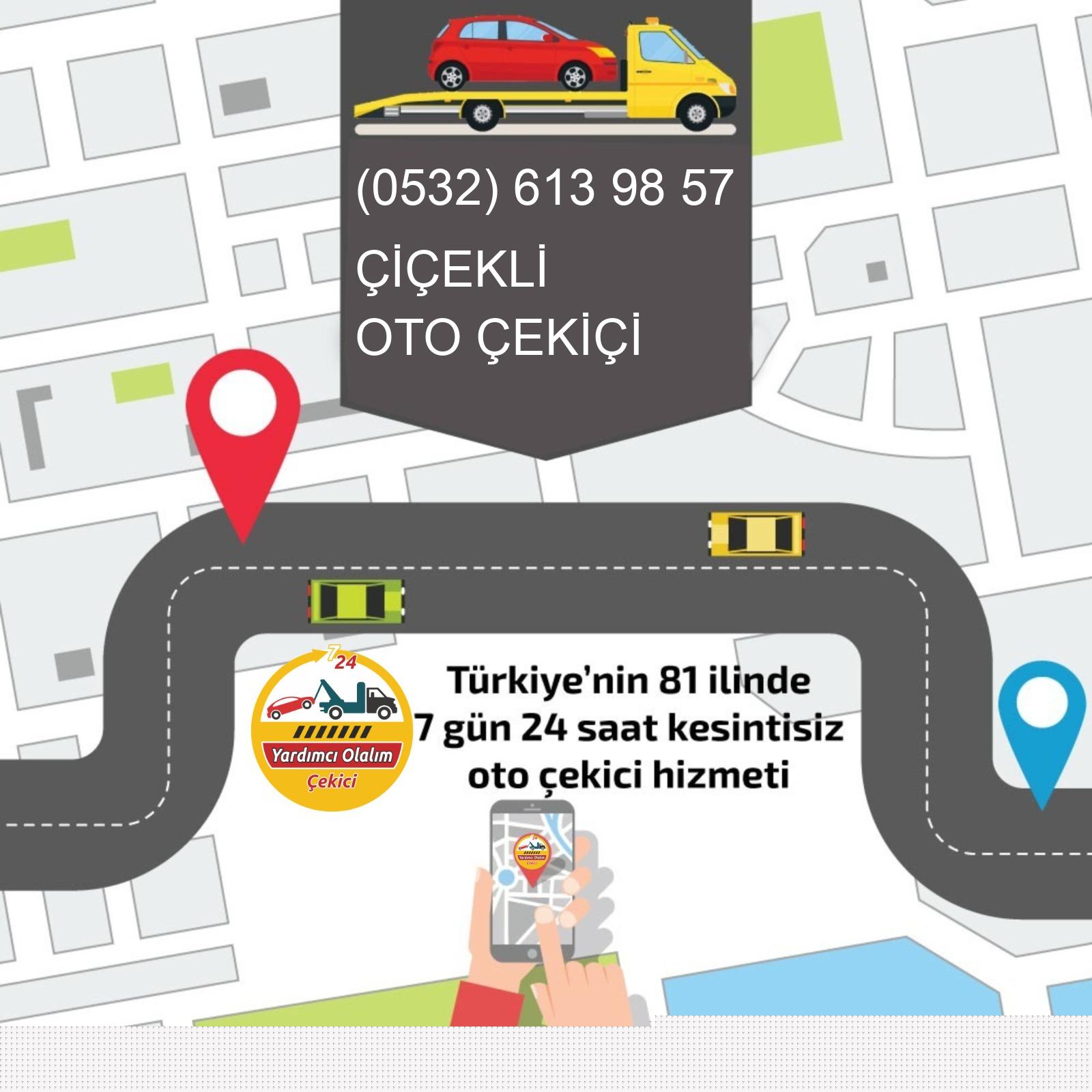 Çiçekli Oto Çekici