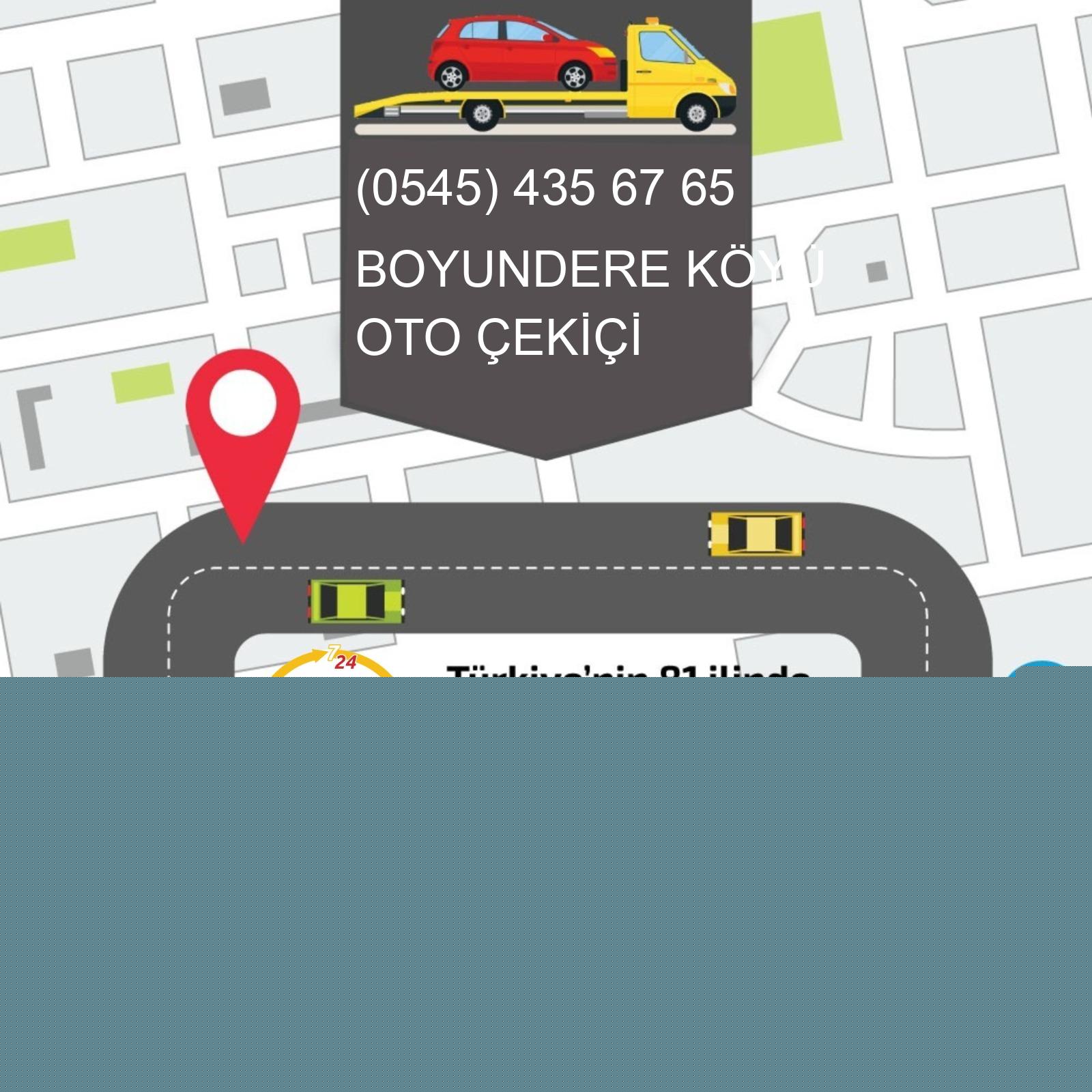Boyundere Köyü Oto Çekici